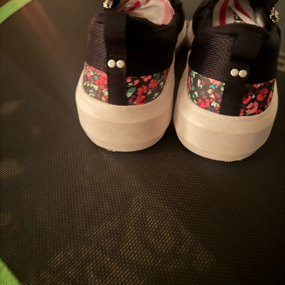 Ryka Black and Pink Slip-On Sneakers - Picture 3 of 5